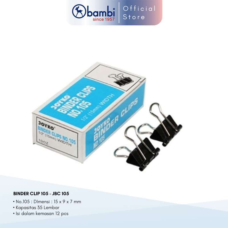 Binder store clips 105