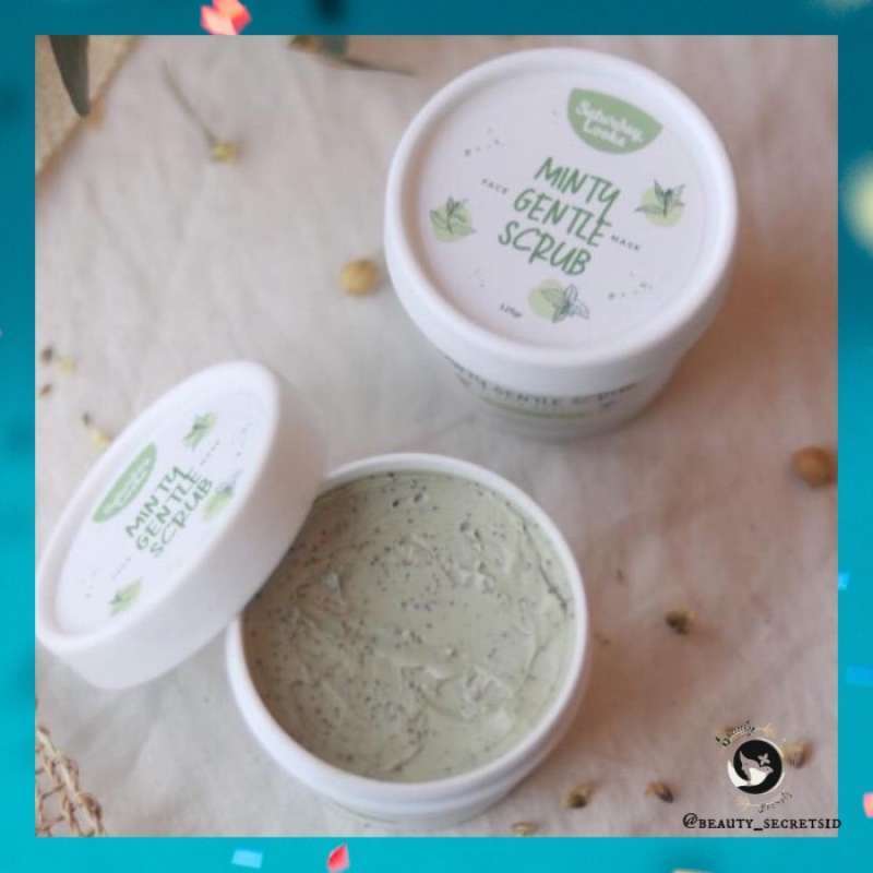 Jual SATURDAY LOOKS Minty Gentle Scrub Face Mask Scrub di