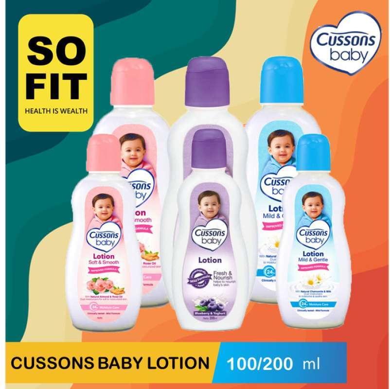 Body shop lotion cussons