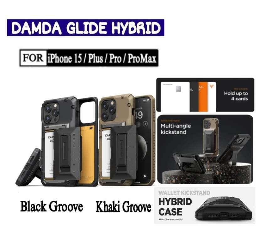 iPhone 15 Plus Case Damda Glide Hybrid