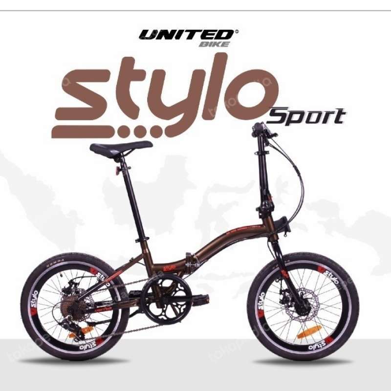 United folding bike shop stylo 16 inch