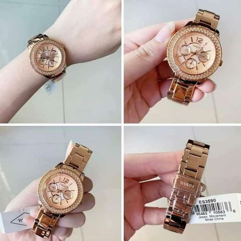 Fosil Original ES 3590 Women Stella Rosegold ES4364 Original
