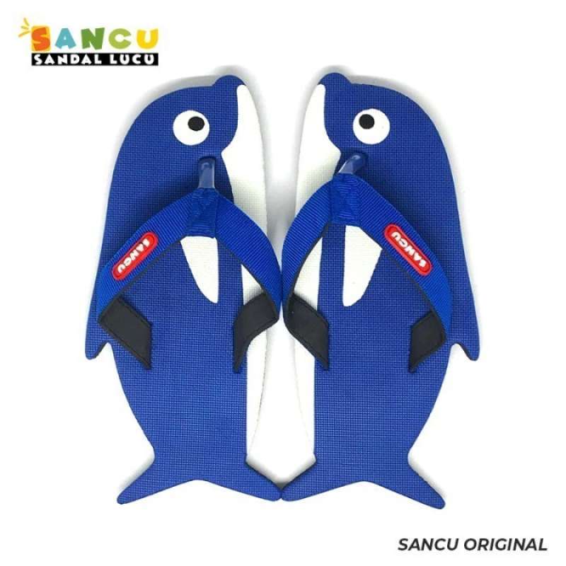 Promo Sancu Sandal Lucu Sandal Anak Karakter Sandal Jepit Anak Laki laki 21 Dolphin Lumba Diskon 52 Di Seller Bakul Sandal Premium Sandal Sancu Kab. Sidoarjo Blibli
