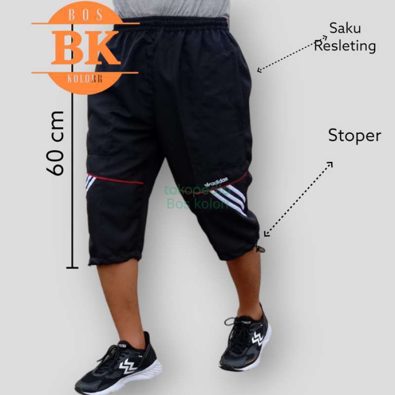 Celana training shop adidas 3/4