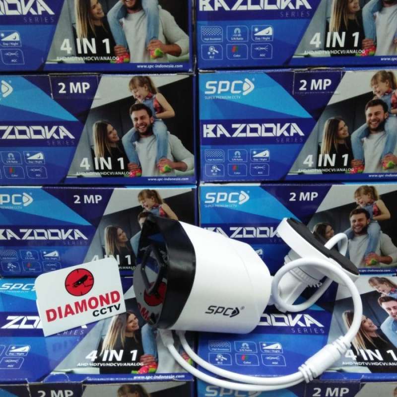 Promo Camera CCTV SPC Outdoor AHD 4 In 1 2.0 MP BAZOOKA SERIES