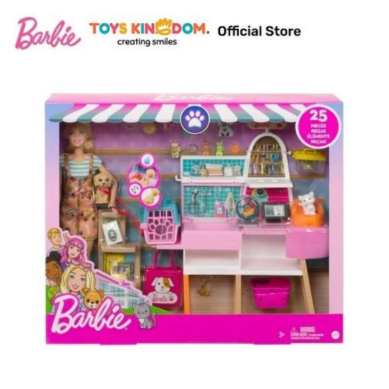 Promo Barbie Estate Pet Supply Store Set Grg90 Diskon 23 di