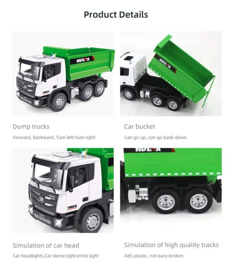 Jual Rc Dump Truck Huina 1556 1 18 Mainan Remot Mobil Truk Pasir Rtr Di Seller Arbani Store Wijaya Kusuma Kota Jakarta Barat Blibli