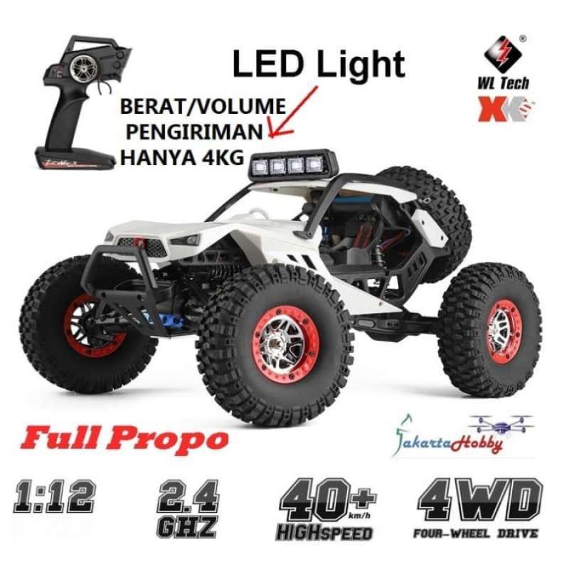 Jual Wl Toys Xk 12429 4wd Led Vs 12428 Wl Tech 12429 Rc Car Mobil Offroad Di Seller Arbani Store Wijaya Kusuma Kota Jakarta Barat Blibli