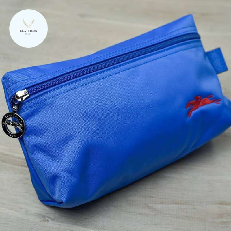 Jual Longchamp Le Pliage Club Pouch Navy Mystic Blue 100