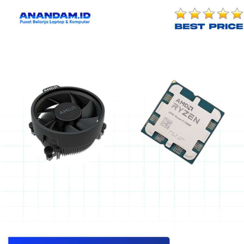 Anandam Integrated Gpu Ryzen AMD Ryzen 7500F Up To AM5 [Tray] Core