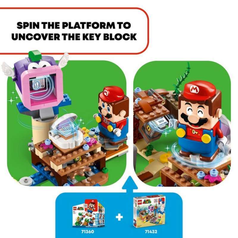 Promo LEGO Super Mario 71432 Dorrie's Sunken Shipwreck Adventure