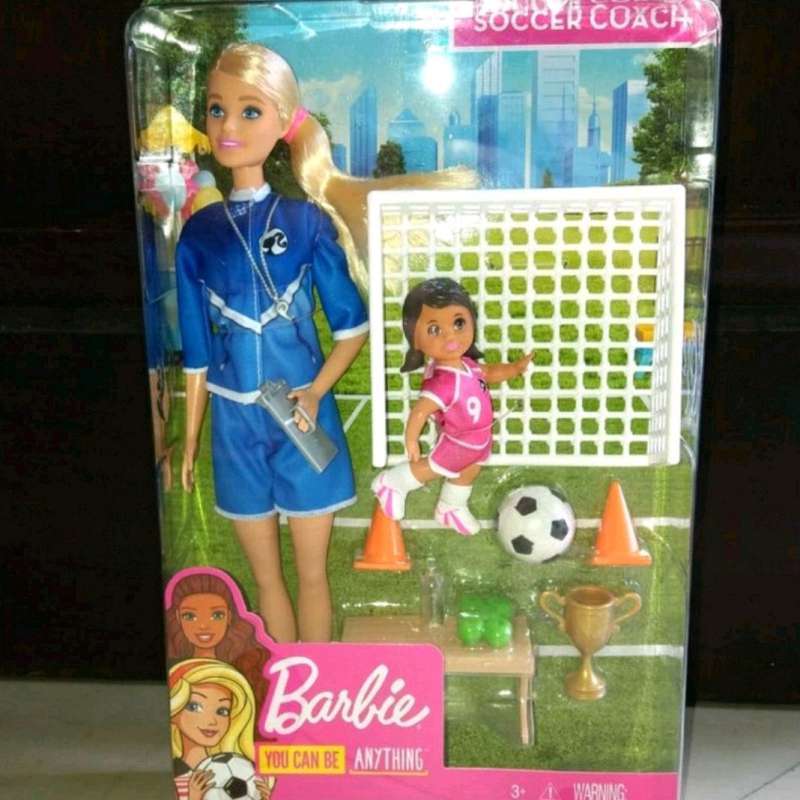 Barbie Soccer Coach Barbie Entrenadora Παιχνιδολαμπάδα Σετ