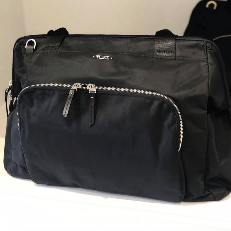 Jual T U M I Harriet Framed Duffel Bag Black Gold di Seller NS