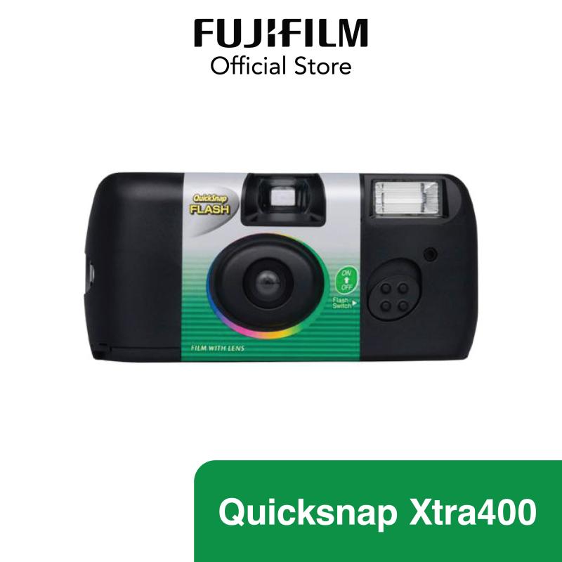 Fujifilm QuickSnap Flash 400 27 Exposure Fujifilm QuickSnap Flash 400 Disposable Camera 2-Pack - 27 Exposures With Built-in Flash & Microfiber Cloth Film Camera