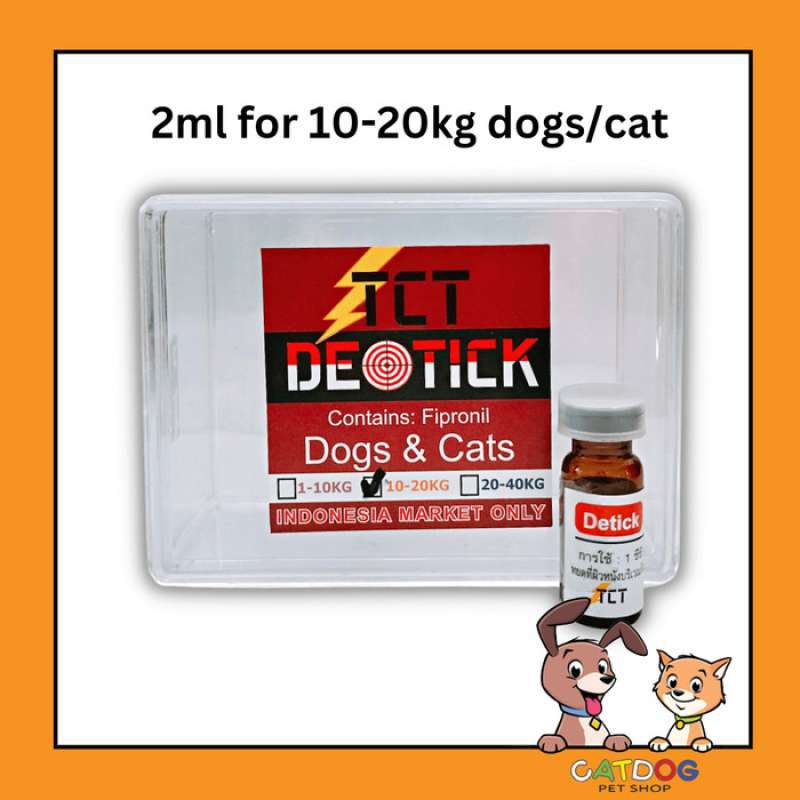 Jual Obat kutu detick 2ml di Seller Catdog Petshop Semarang