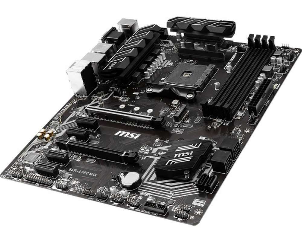 Jual Mobo Motherboard Msi B450 a Pro Max Am4 Amd Ddr4 Atx 6 Slot Pcie Sata3 Di Seller Ulita Store Kalibata Kota Jakarta Selatan Blibli