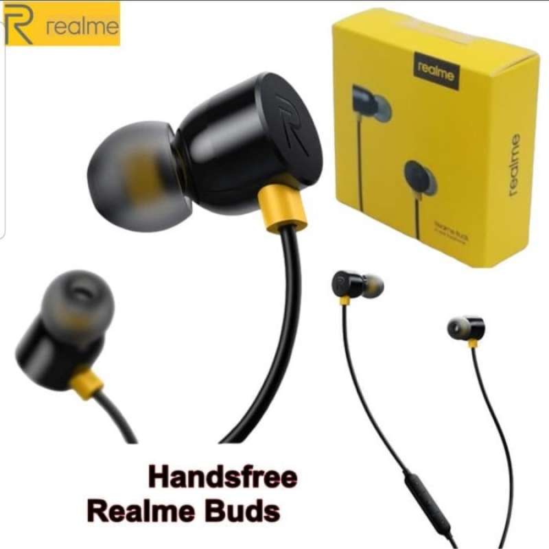 EARPHONE HEADSET REALME ORIGINAL REALME U1 C1 C2 C3 2 3 3 PRO 5 5I 5S AR4