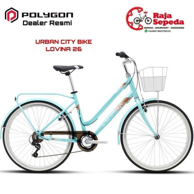 Jual Sepeda City Bike Polygon Lovina 26 Cream Di Seller Raja Sepeda Makassar Pisang Utara Kota Makassar Blibli