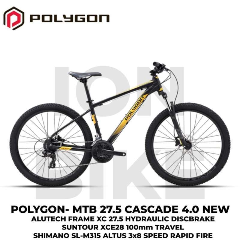 Jual Sepeda Mtb 27.5 Polygon Cascade 4 4.0 Black Ca Sepeda Gunung Terbaru 27.5 X 18 m Di Seller Ion Bike Jogja Ion Bike Jogja Kota Yogyakarta Blibli