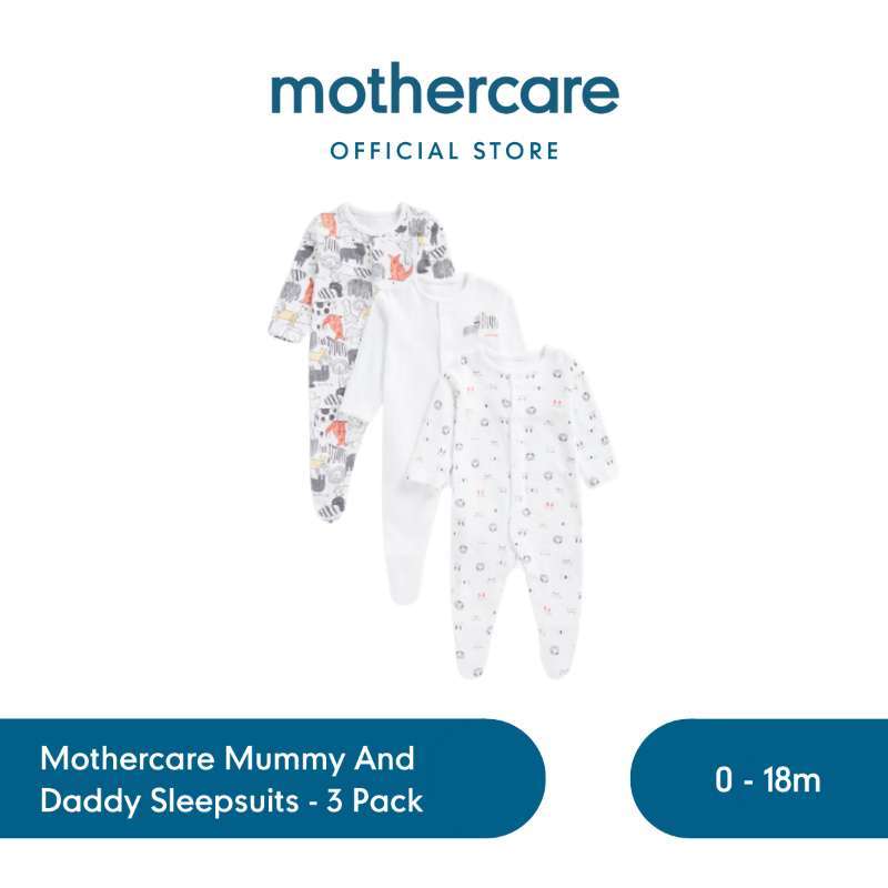 Mothercare terry clearance towelling sleepsuits