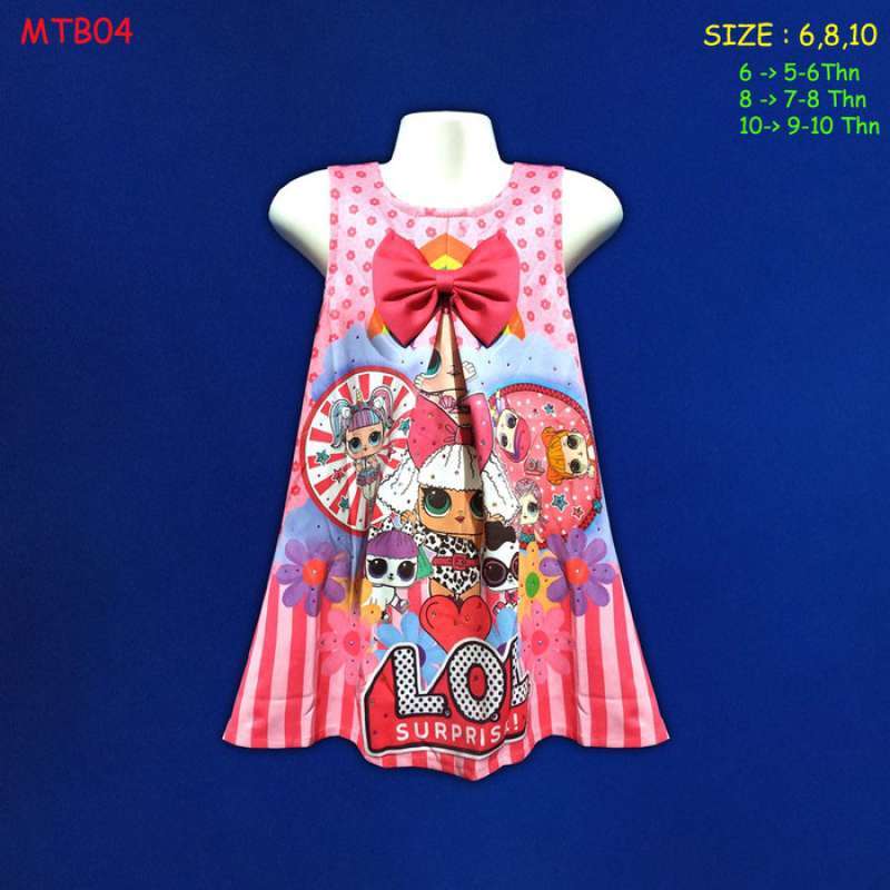 Promo Gratis Ongkir mtb 04 Dress Anak Modis You Can See L.o.l. Beautiful Terusan Rok Mat Size 6 Diskon 35 Di Seller Toko Kancil Serua Kota Depok Blibli