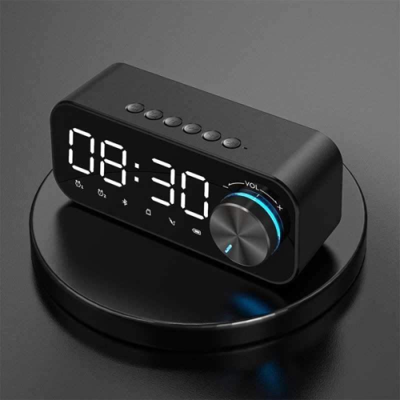 Jual Jam Alarm Clock with Bluetooth Speaker di Seller Bento Store