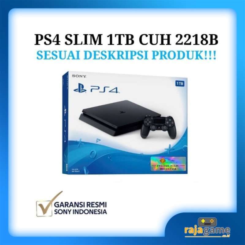 PS4 Slim 1TB Console Playstation Garansi Resmi Sony Indonesia