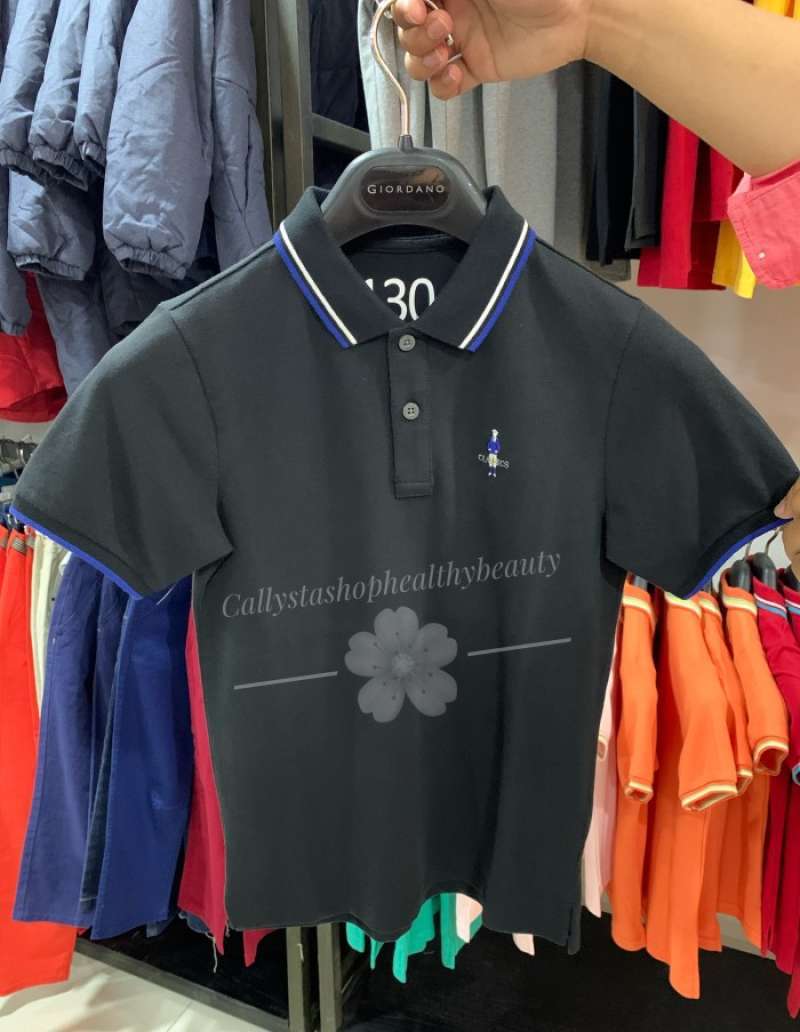 Giordano tapered fit polo top