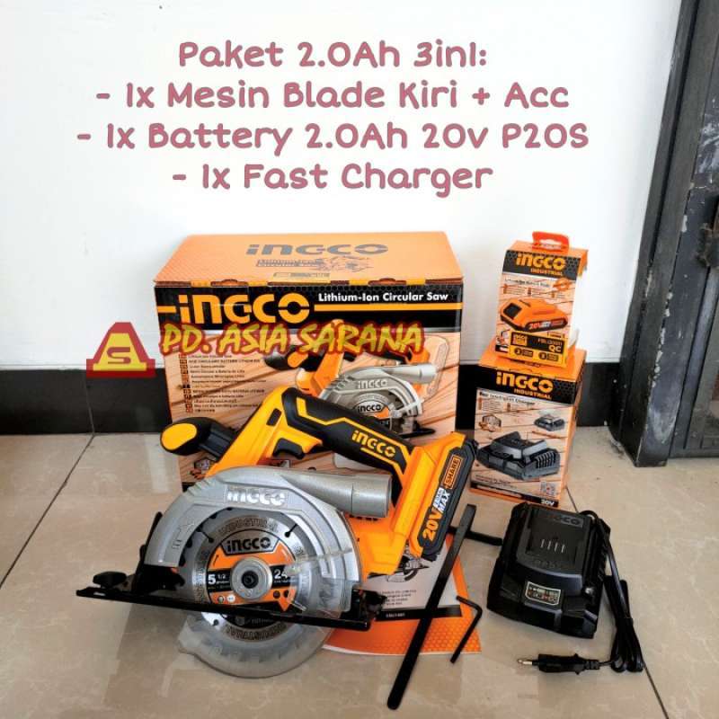 Ingco csli1401 on sale cordless circular saw