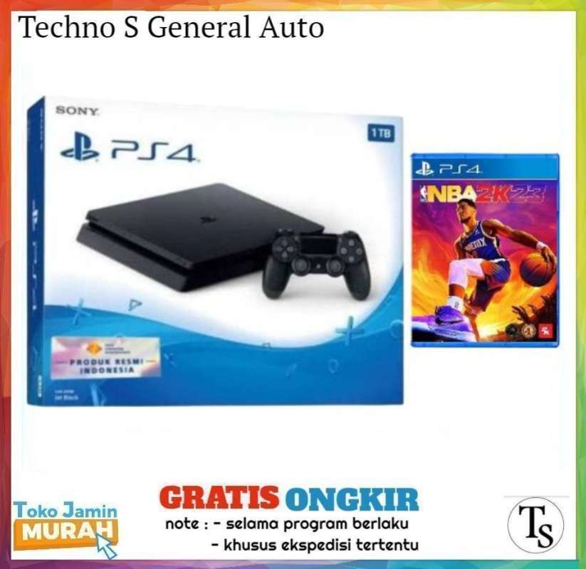 Jual Ps4 Slim Sony 1tb Garansi Resmi Bundle Game Ps4 Slim 1tb Di