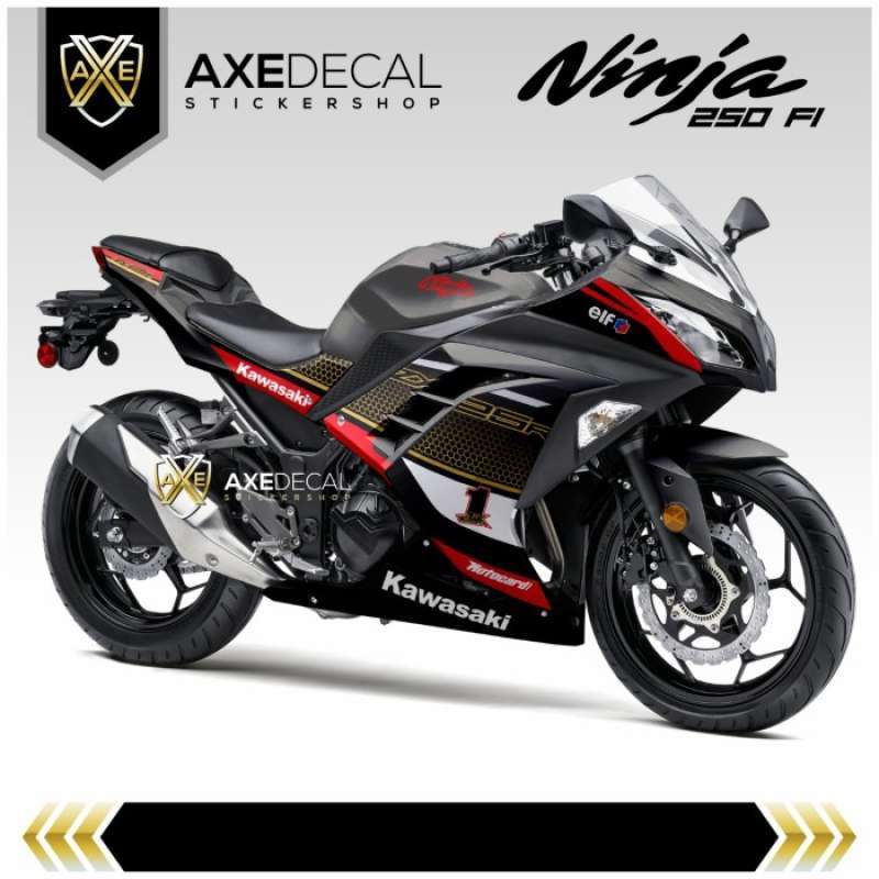 Promo Decal Striping Ninja 250 Fi Stiker Lis Variasi Ninja Fi
