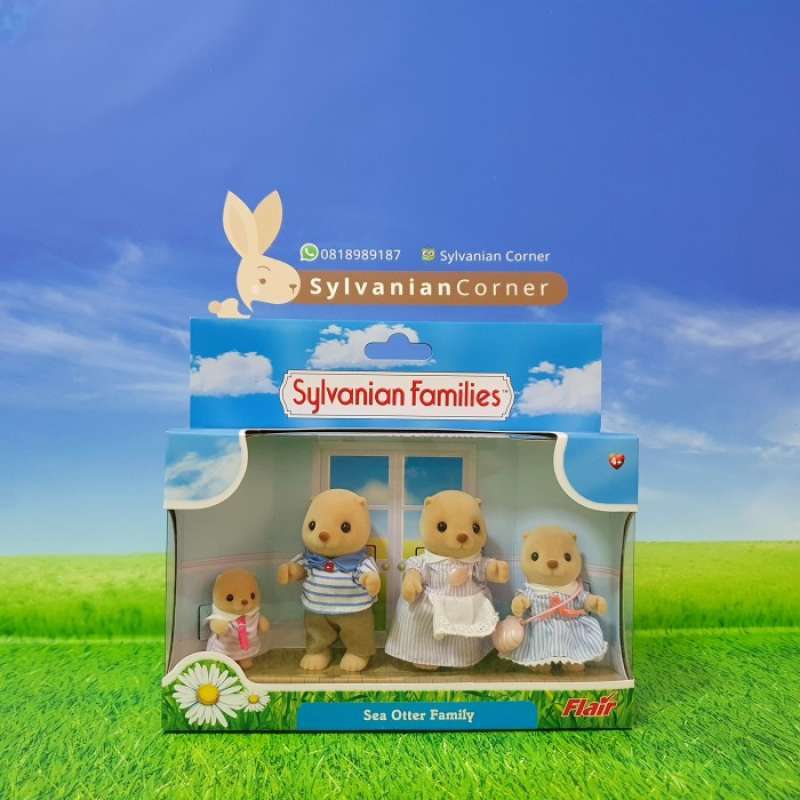 Sylvanian families sea otter family cheap