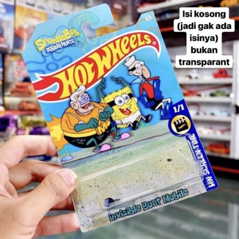 Hot wheels invisible best sale boat mobile