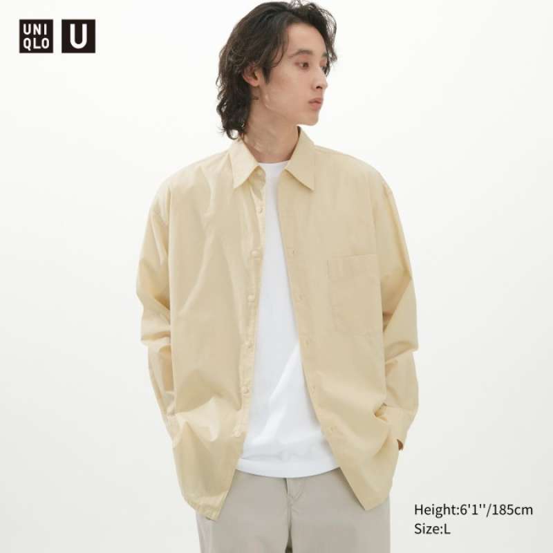 kemeja basic uniqlo