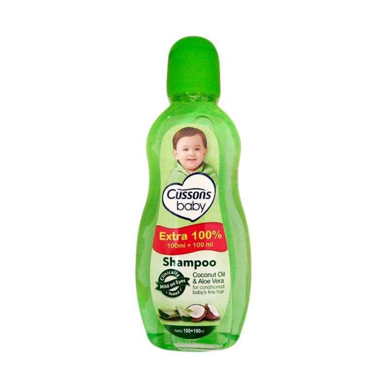 Promo Cussons Baby Shampoo Coconut Oil and Aloe Vera 100ml