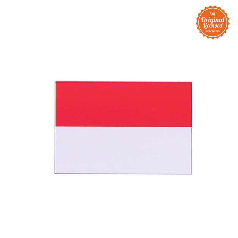 STIKER Bendera Merah Putih A 10 Lembar