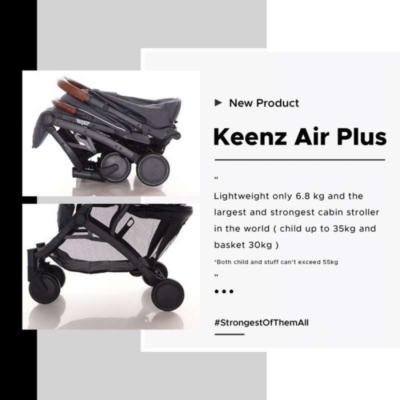 Keenz air plus cabin stroller online