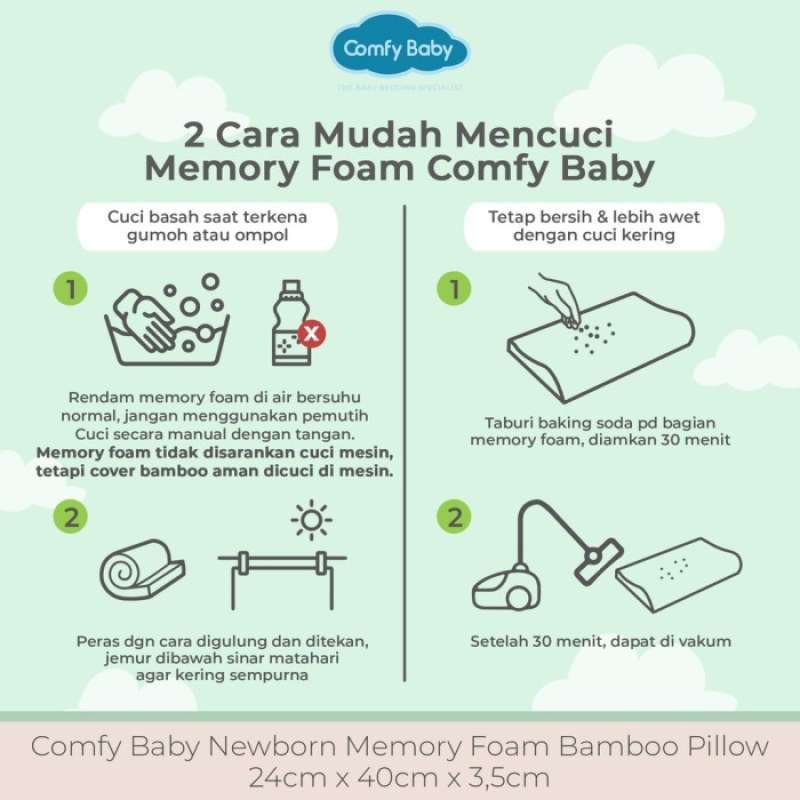 Bantal comfy baby best sale