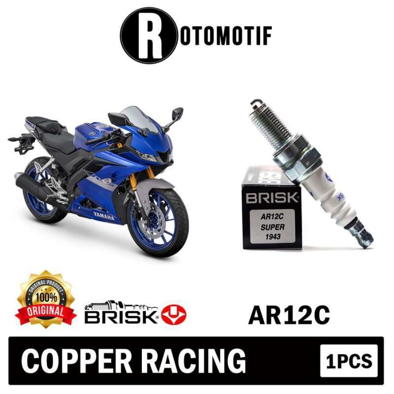 Jual Busi Motor R15 V3 Brisk Copper Ar12c Original Di Seller Ruang Otomotif Pejagalan Kota Jakarta Utara Blibli