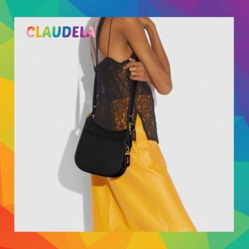 Leather Crossbody Emery Crossbody 21 COACH Emery 21 Crossbody In Black