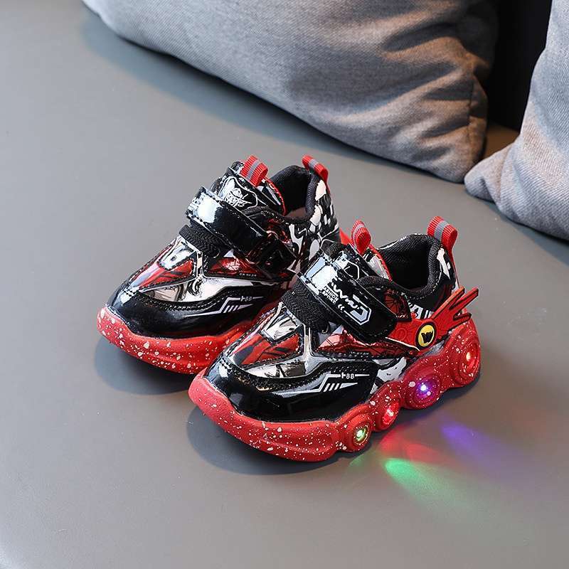 Iron man light up shoes online