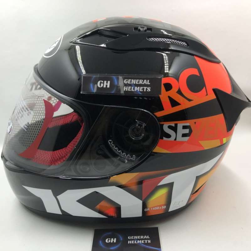 Helm kyt best sale orange full face