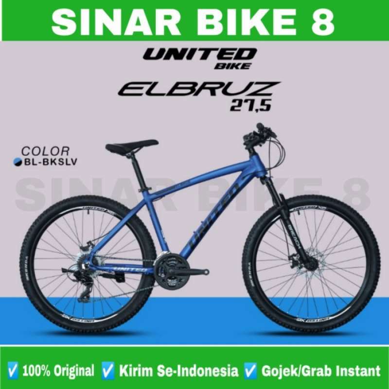 Jual Sepeda Gunung Mtb United Elbruz 27.5 Inch Alloy 21 Speed Di Seller Sariahh Shop Wanasari Kab. Bekasi Blibli