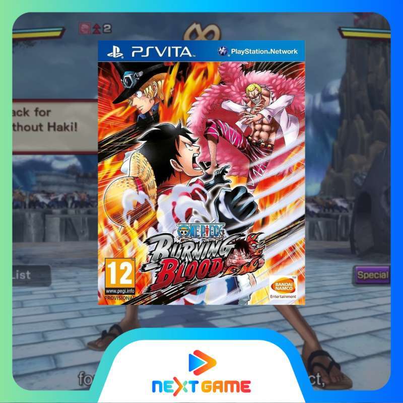 One Piece Burning Blood Nintendo Switch PSVita PS Vita One