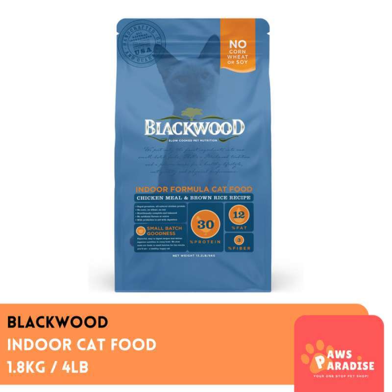 Blackwood indoor outlet cat food