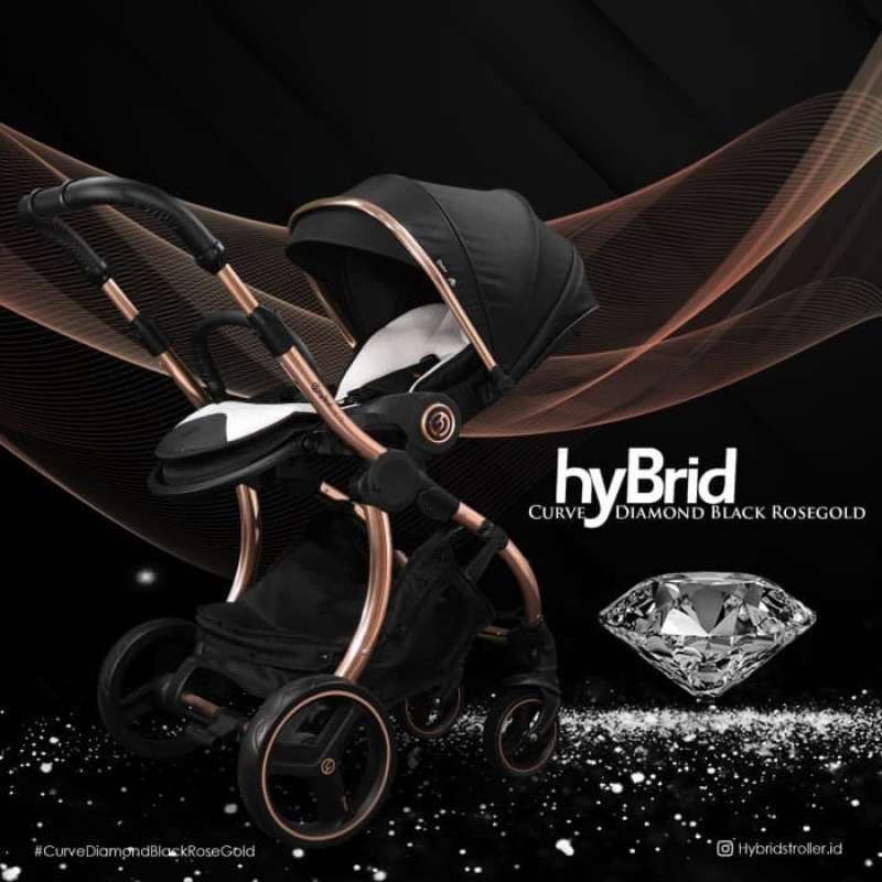 Harga hybrid curve shop stroller