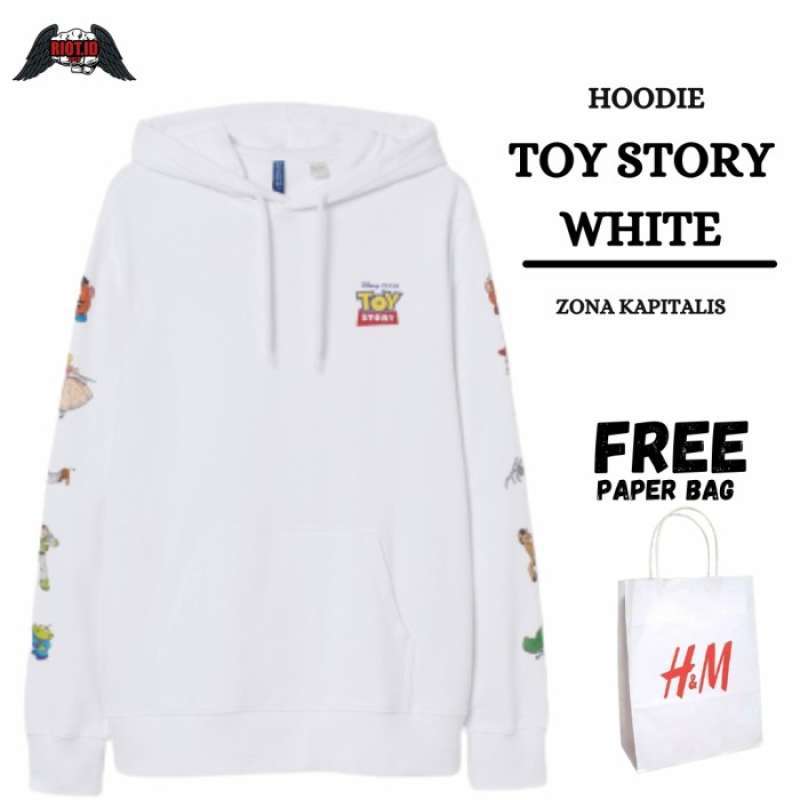Jual Hoodie Pria Hoodie Wanita H M Toy Story di Seller Plaza