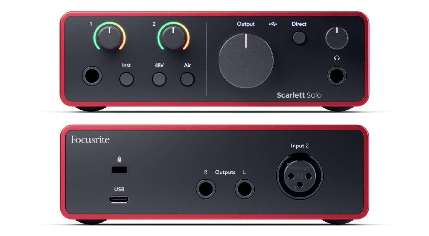 Focusrite Scarlett Solo 4th Gen – DJ TechTools Focusrite Scarlett