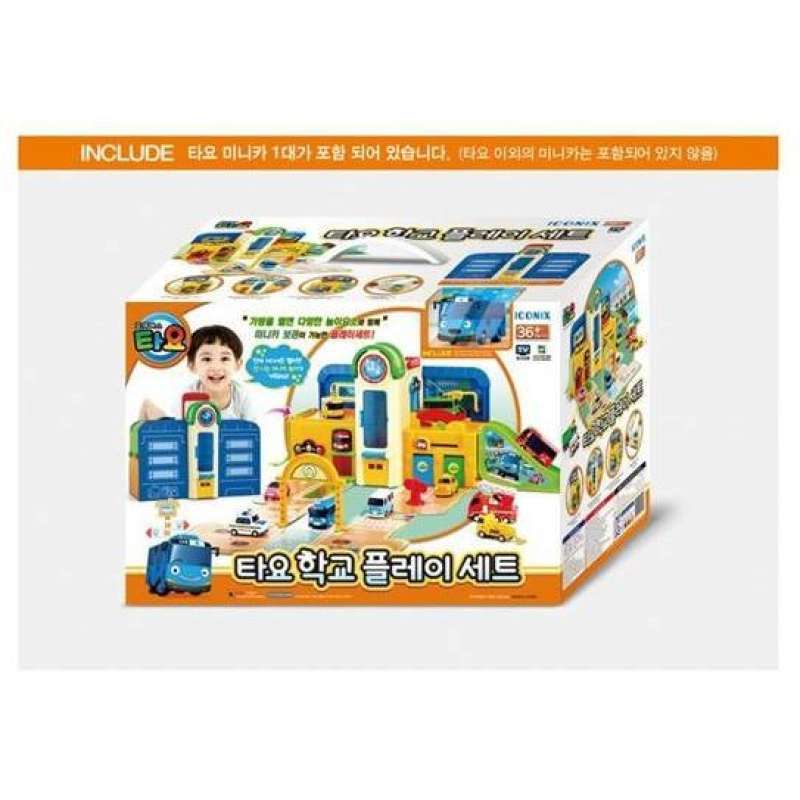 Jual Tayo The Little Bus Tyt-114002 Tayo School Play Playset Di