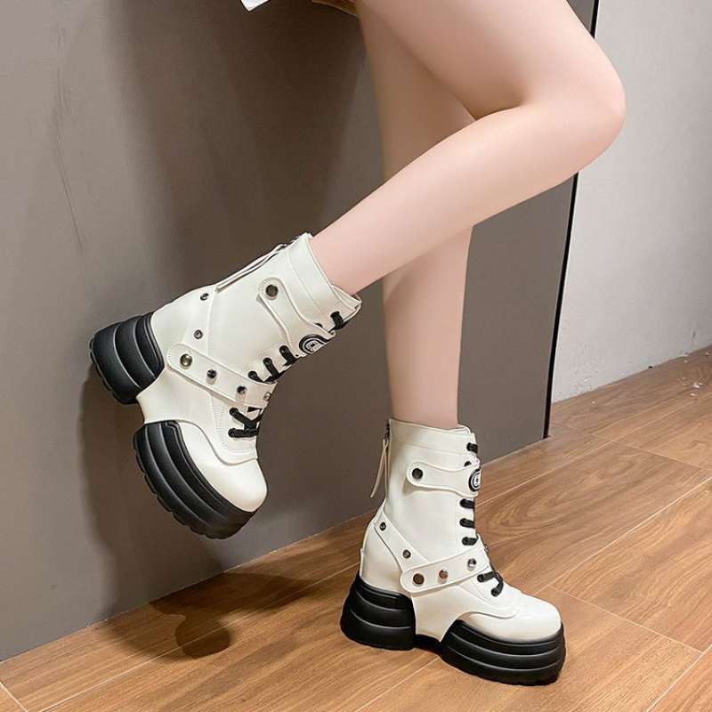 Sepatu boots deals korean style